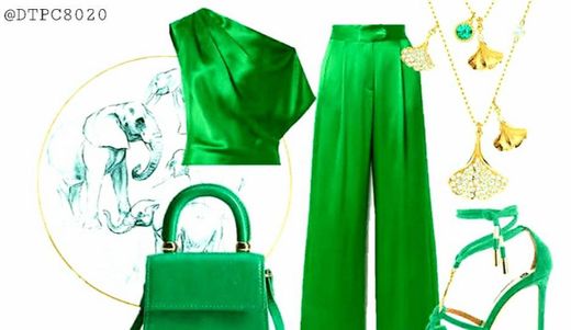 25 peças em verde esmeralda - Shopping - Máxima