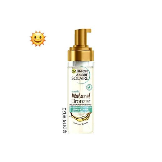 Ambre Solaire Natural Bronzer Mousse Autobronzeadora 200ml