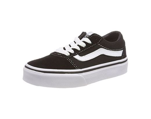 Vans Ward Suede/Canvas, Zapatillas Unisex niños, Negro