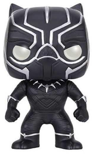 Funko POP! Bobble: Marvel: Captain America CW: Black Panther