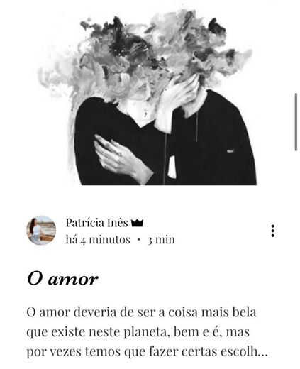 O amor 🤍