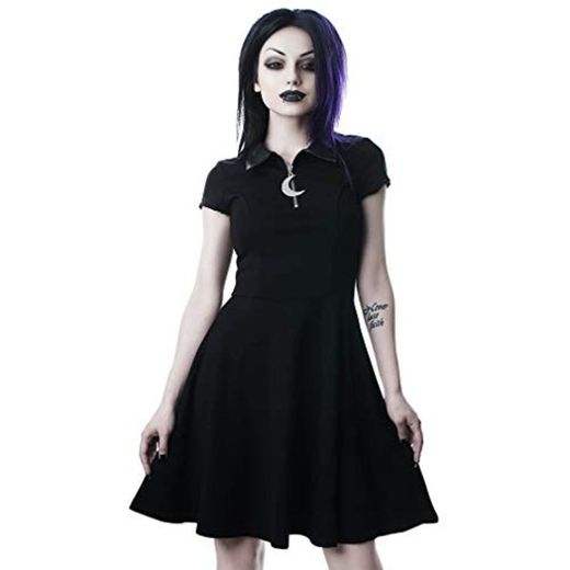 Kill Star Skater vestido – Coven Cutie Negro
 L