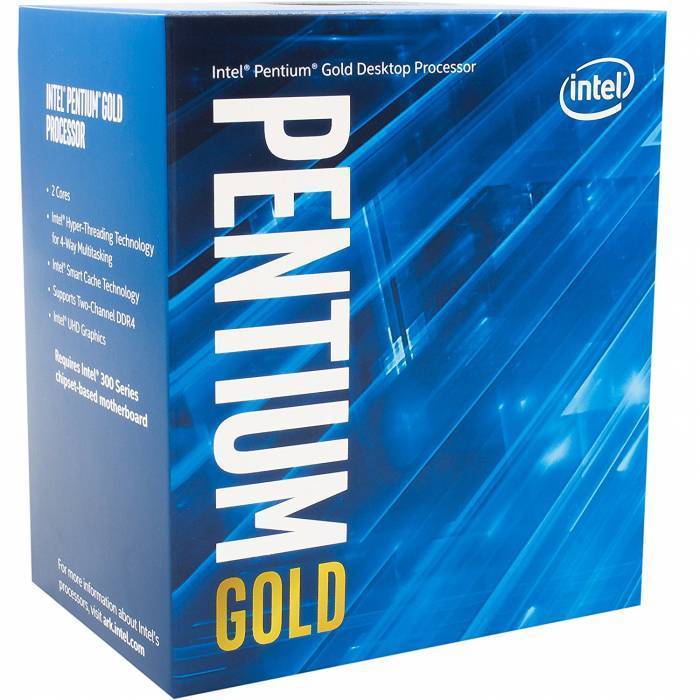 Productos Intel Pentium Gold G5400