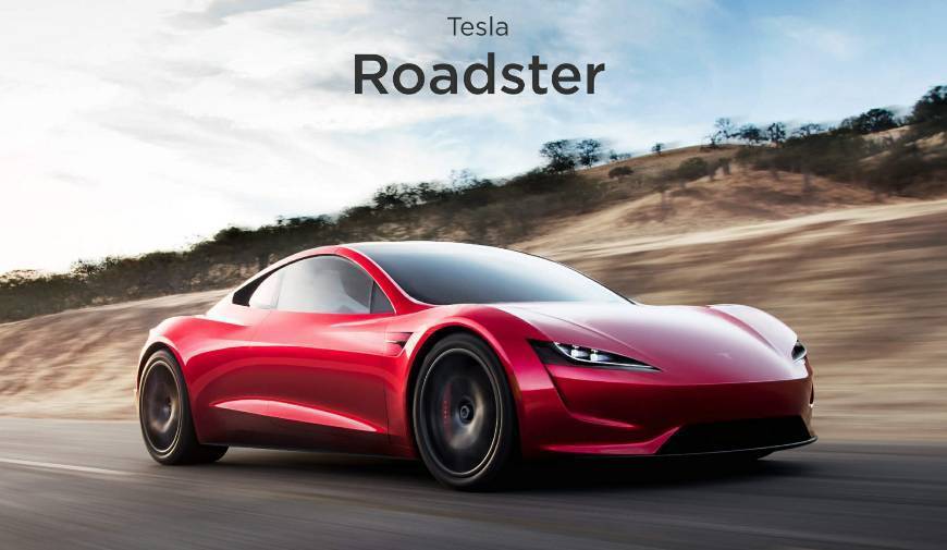 Moda Tesla Roadster