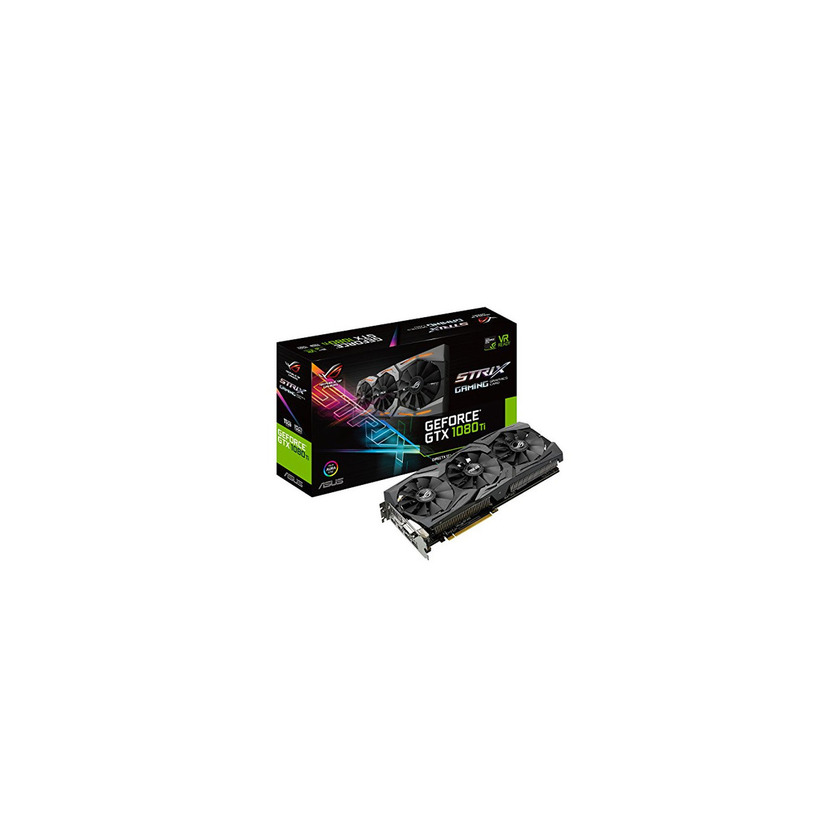 Electronic ASUS ROG-STRIX-GTX1080TI-11G-GAMING - Tarjeta gráfica