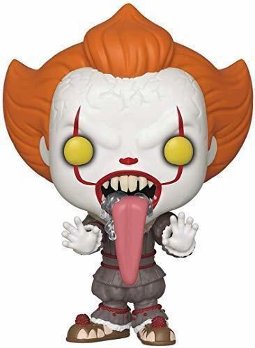 Social Funko- Pop Vinyl: Movies: IT: Chapter 2-Pennywise w/Dog Tongue Figura Coleccionable, Multicolor