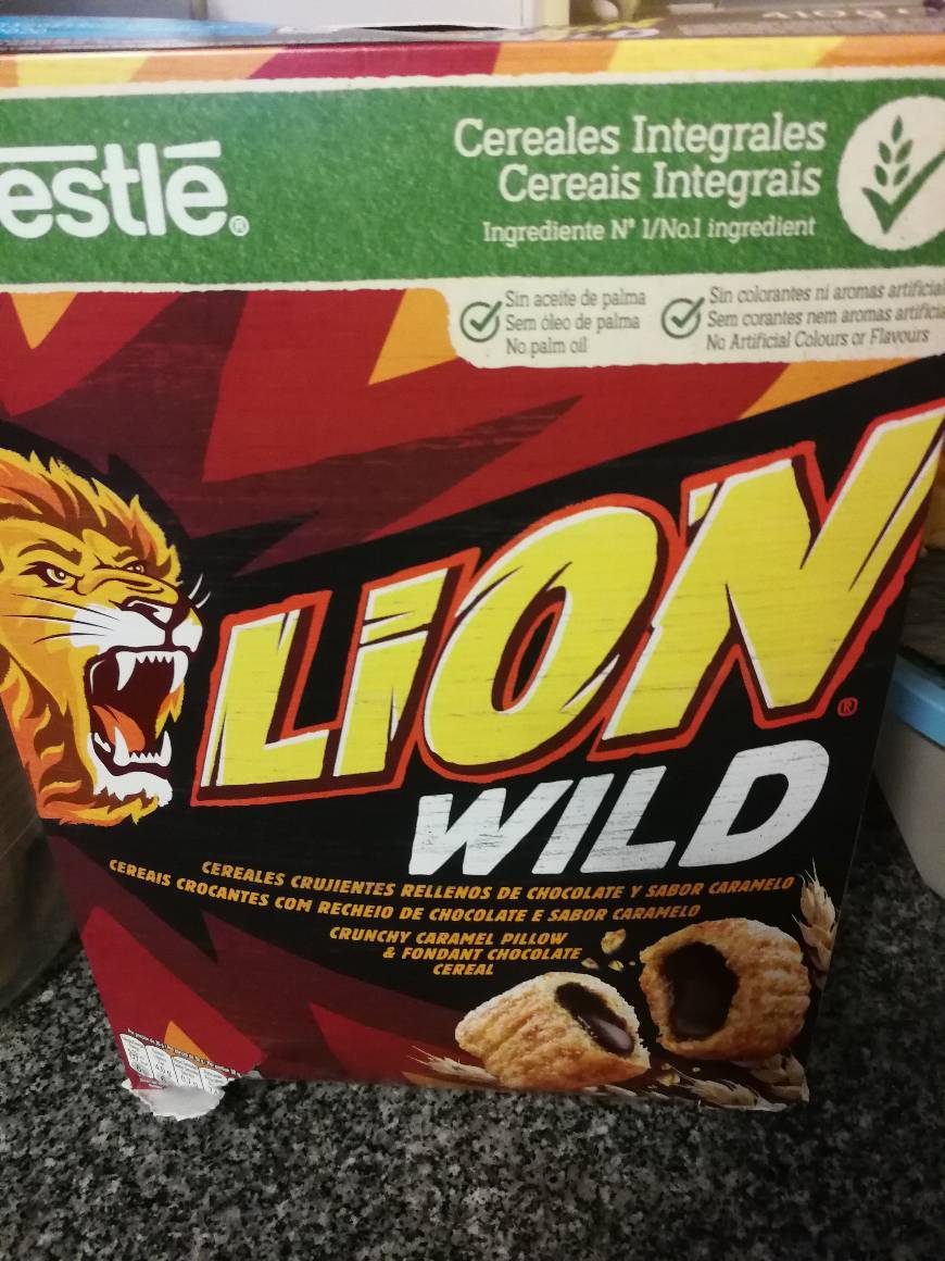 Social Cereais Lion wild