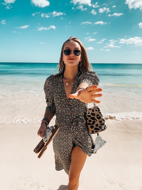 Social Alina Flower Dress