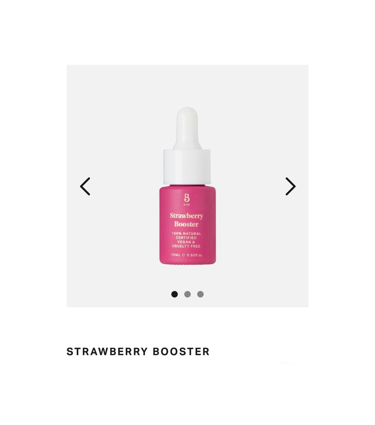 Productos Strawberry Booster