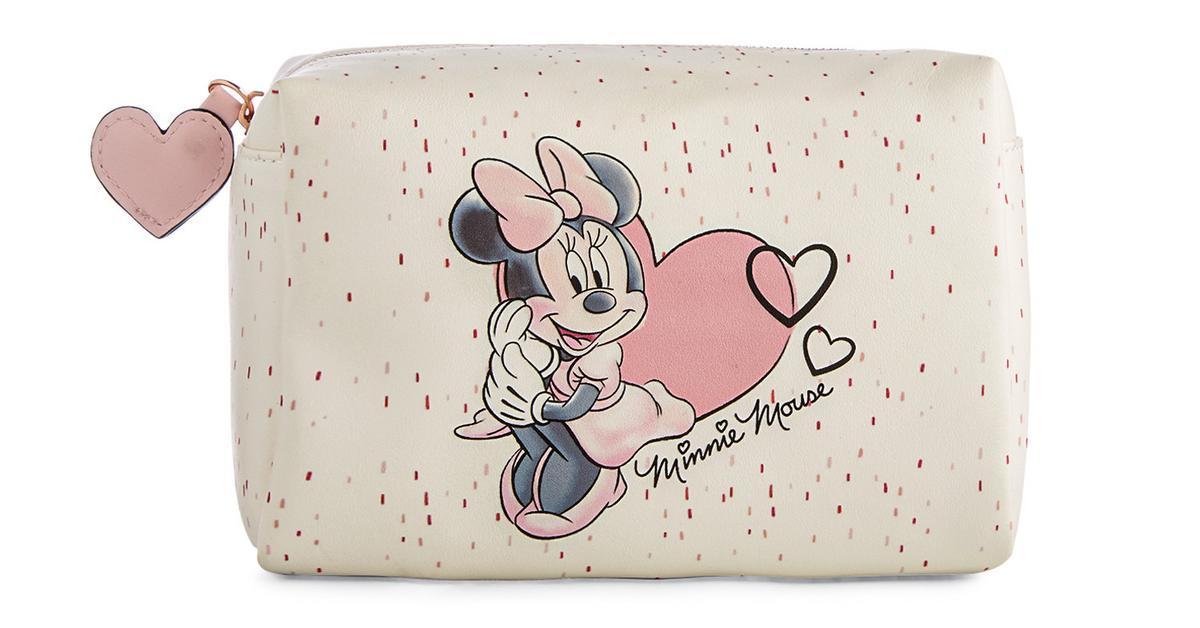 Moda Bolsa maquilhagem Minnie Mouse creme | Acessórios | Beleza