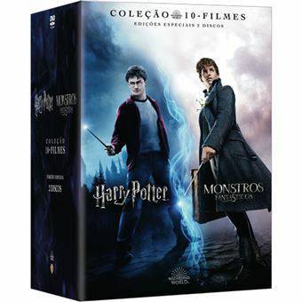 Película Pack Harry Potter + Monstros Fantásticos - Vários - DVD Zona 2 - Fnac