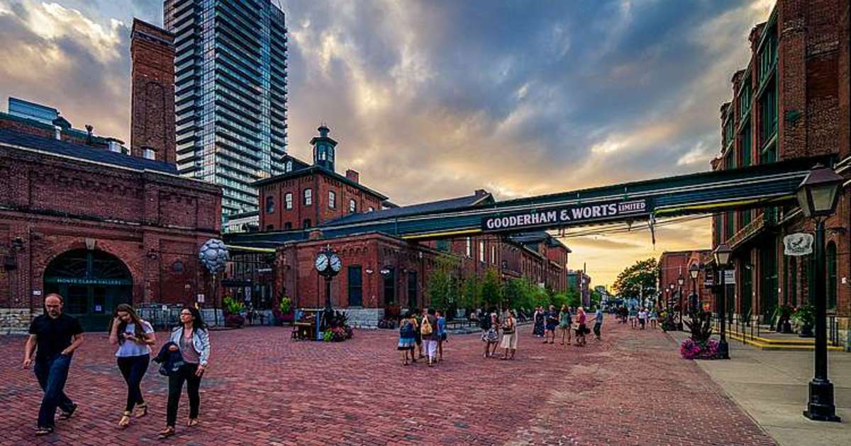 Lugar Distillery District