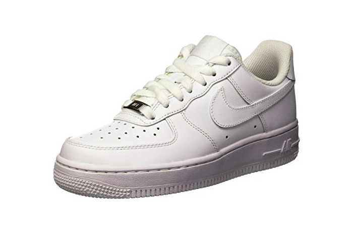 Social NikeWMNS AIR FORCE 1 07 - Calzado de deporte Mujer, Blanco