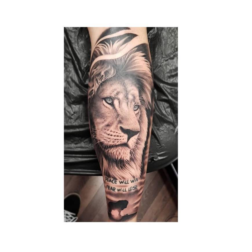 Moda Lion's Tattoo 🦁