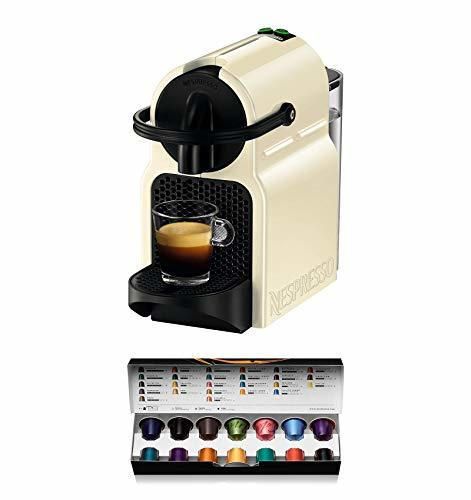 Nespresso De'Longhi Inissia EN80.CW - Cafetera monodosis de cápsulas Nespresso