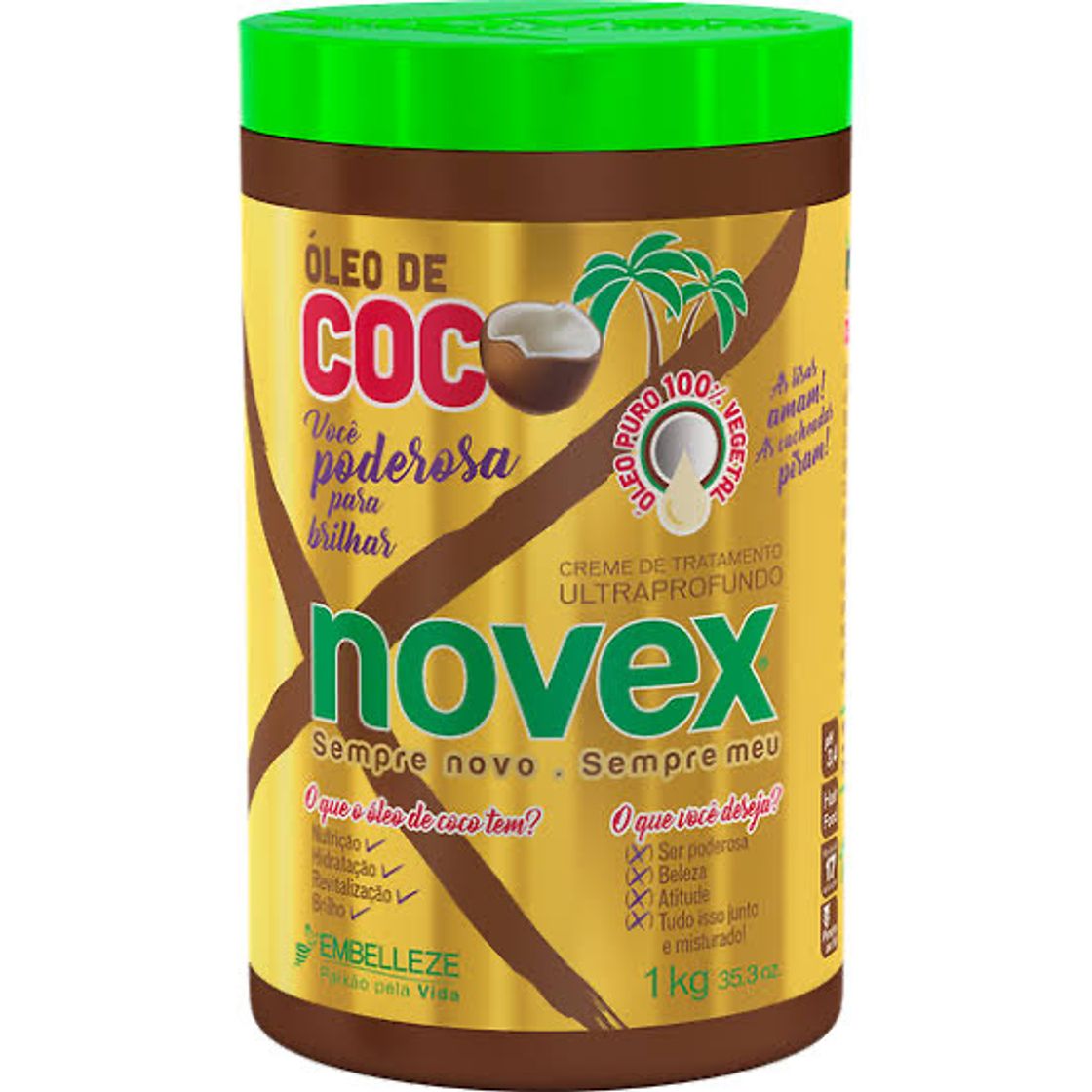 Producto Máscara Novex Óleo De Côco 