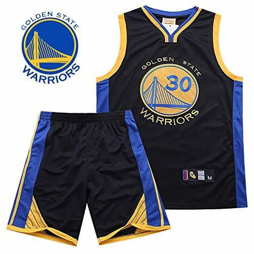 Sport-Jerseys Warriors Juego De Bordado Real Curry 30th Traje De Baloncesto De