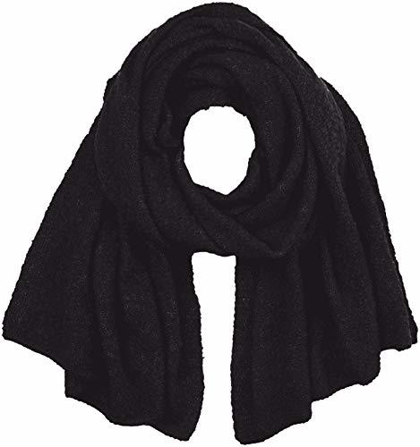 Product Vila CLOTHES Vitobi Knit Scarf-Noos Bufanda, Negro