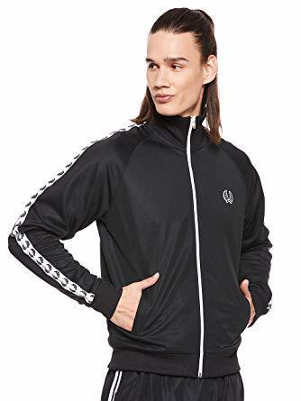 Social Fred Perry Taped Track Jacket