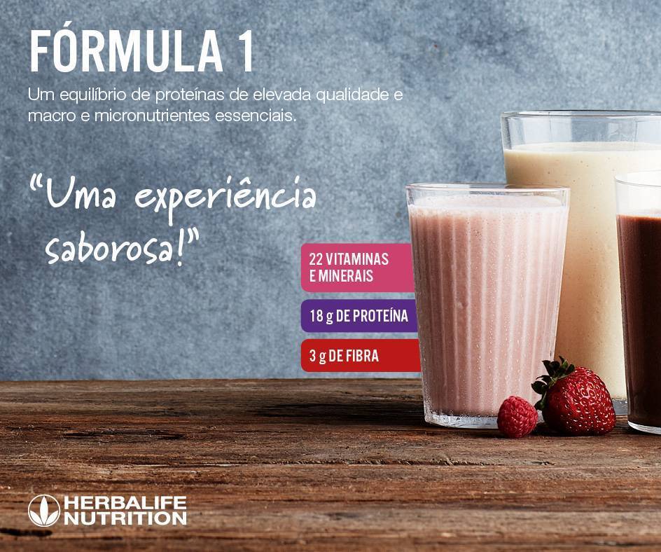 Moda Batido Fórmula 1 - Herbalife