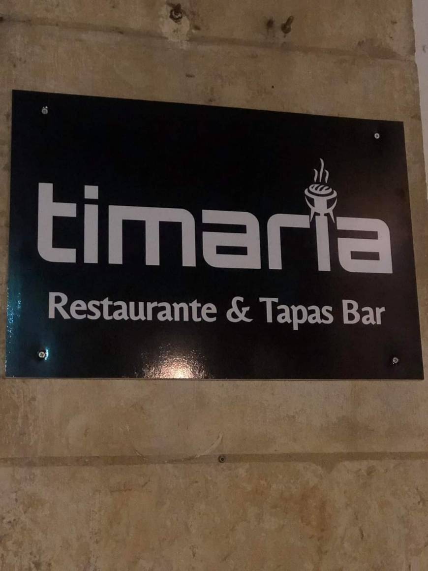 Restaurants Timaria restaurante & Tapas bar