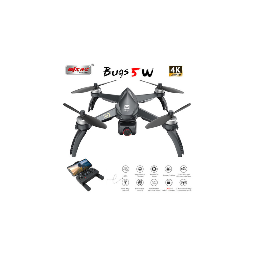 Producto MJX Bugs 5W B5W RC Drone con cámara 4K Drone 5G WiFi