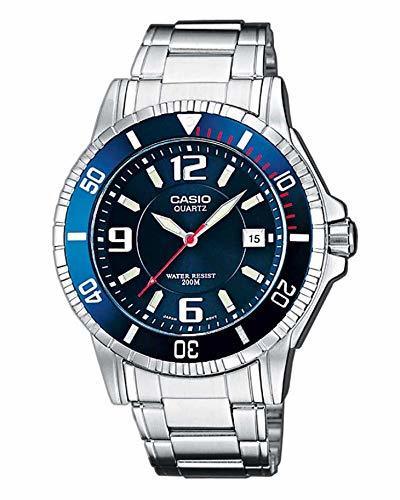 Moda Casio Reloj para Hombre MTD-1053D-2AVES