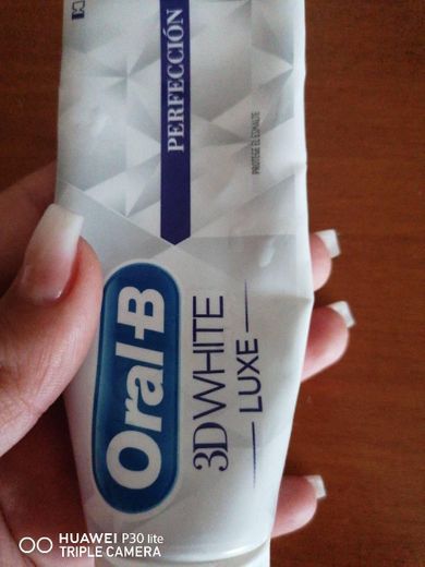 Oral-B 3DWhite Luxe Perfección Pasta Dentífrica Blanqueadora 75ml