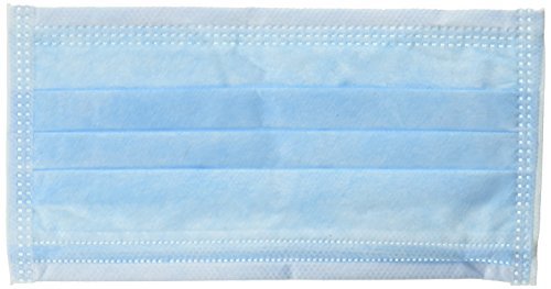 Categoría de hogar Earloop Procedure Face Masks, BLUE, Box of 50, 3 ply,