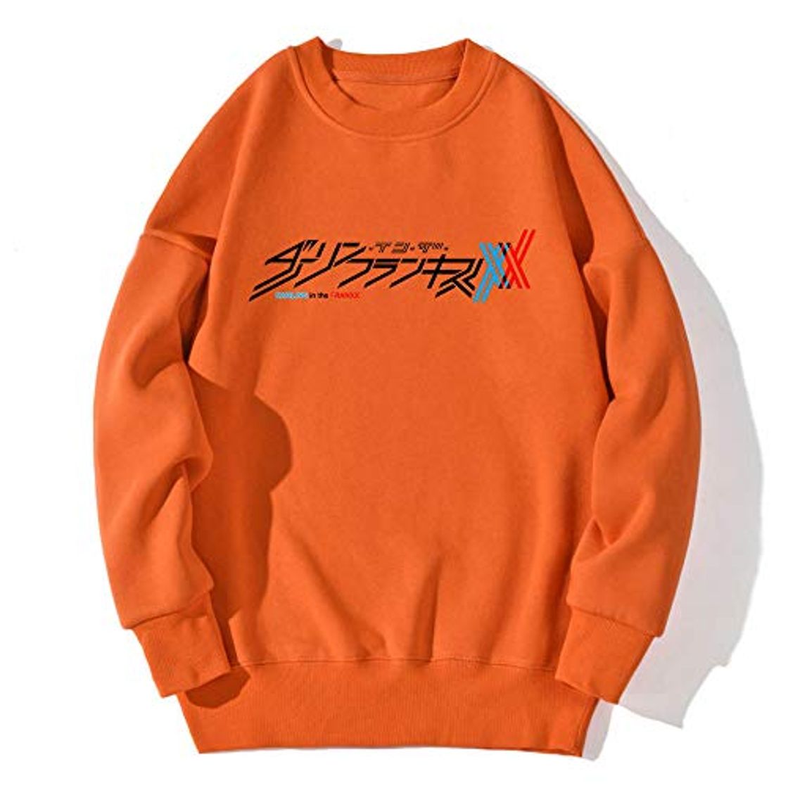 Fashion Darling In The Franxx Sudadera con Capucha para Hombre Moda Casual Vintage Hipster Tops Ropa Retro Otoño Hoody Moletom Masculino