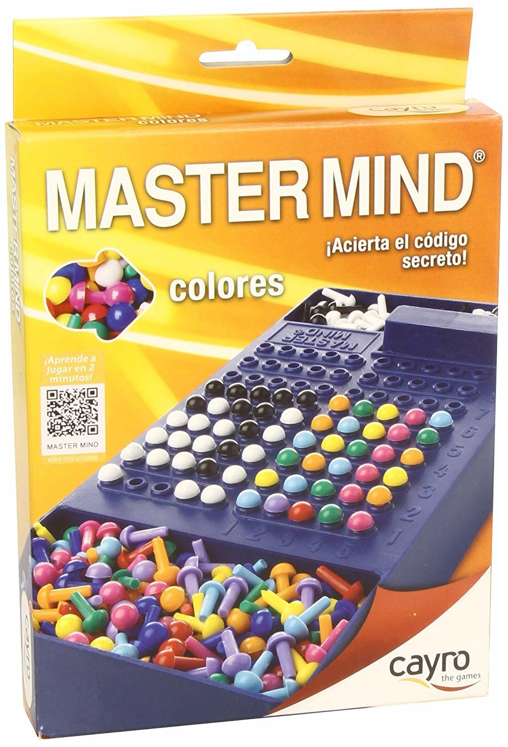 Producto Cayro-127 Juego Máster Mind Palabras +7 años, Multicolor