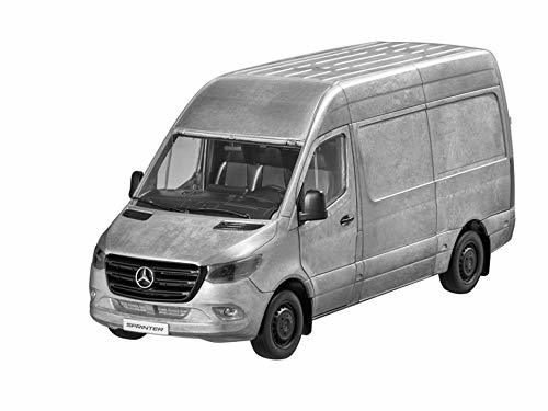 MB Mercedes Benz Sprinter, buzón de Carro, Rugged Edition Color Plateado, NOREV,