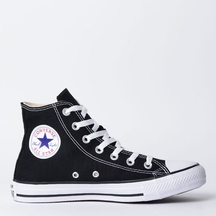 Moda Converse Chuck Taylor All Star, Zapatillas altas Unisex adulto, Negro (Black), 38