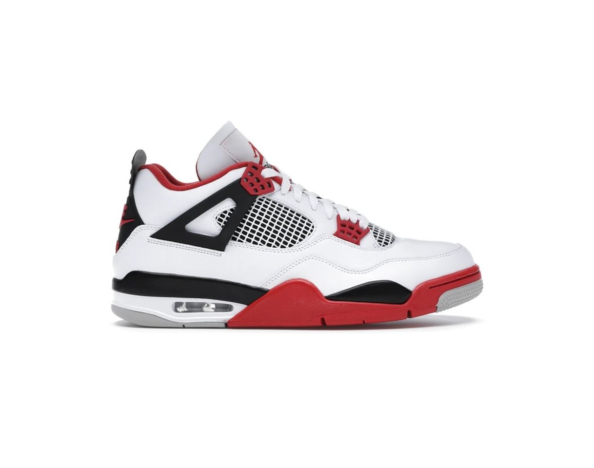 Moda Jordan 4 Retro Fire Red