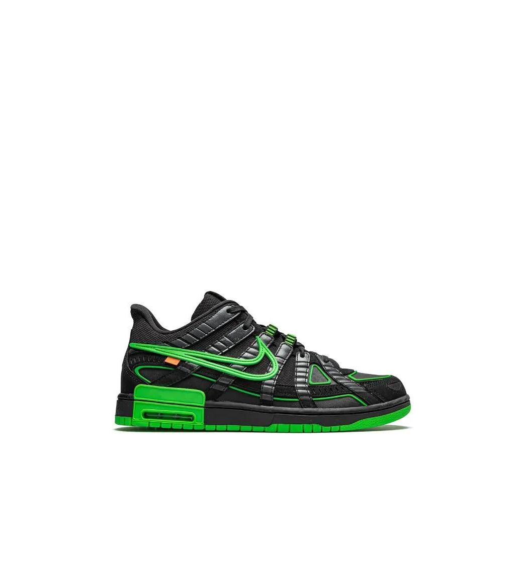 Fashion Nike Air Rubber Dunk OFF WHITE GREEN STRIKE