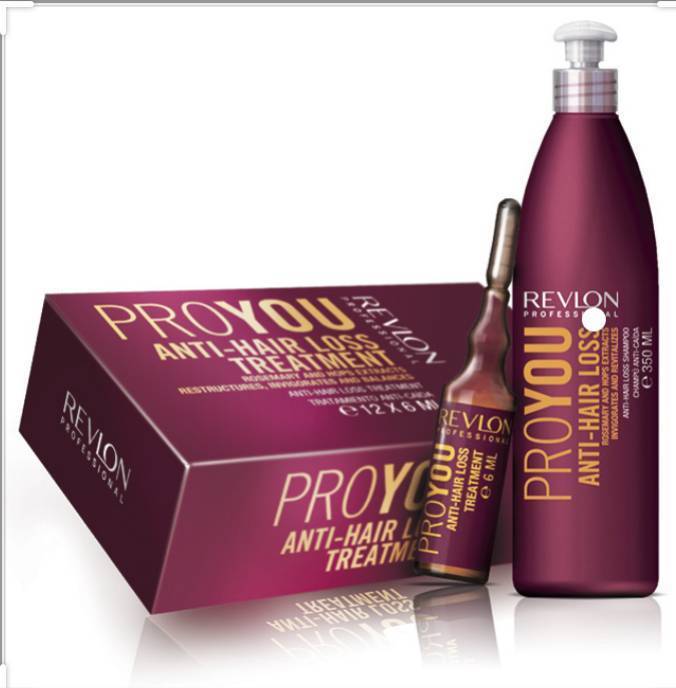 Products Revlon Proyou kit ANTIQUEDA champô e ampolas 