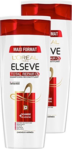 Belleza L'Oréal Paris Elsève Total Repair 5 Champú reconstituyente 400 ml Lote de