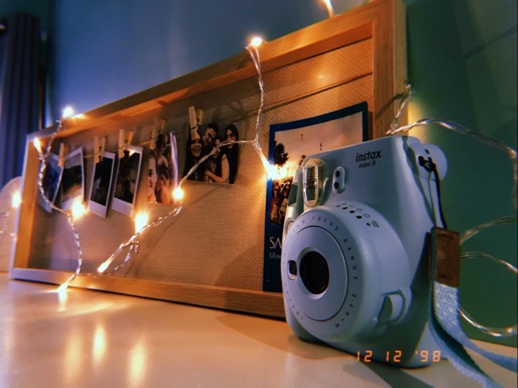 Electronic Fujifilm Instax Mini 9 - Cámara instantánea, Solo cámara, Blanco