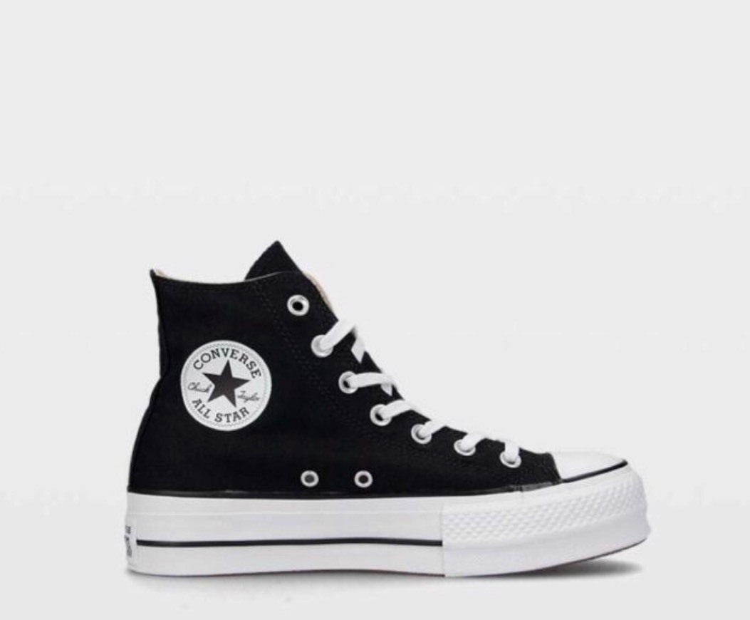 Producto Zapatillas Converse Plataforma negro