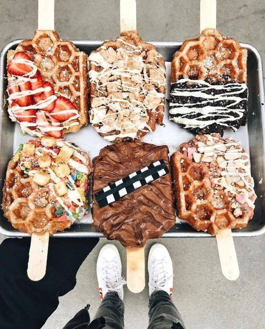 Fashion Waffle pops