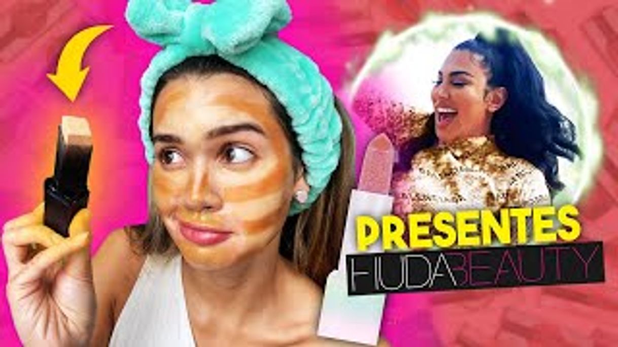 Fashion TESTANDO TODOS PRESENTES DA HUDA BEAUTY! Deu certo ...https: