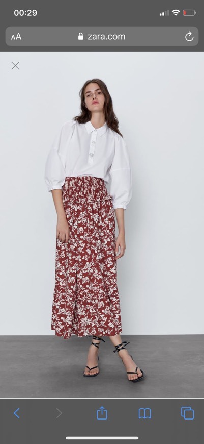 Social Camisas com mangas bufantes 