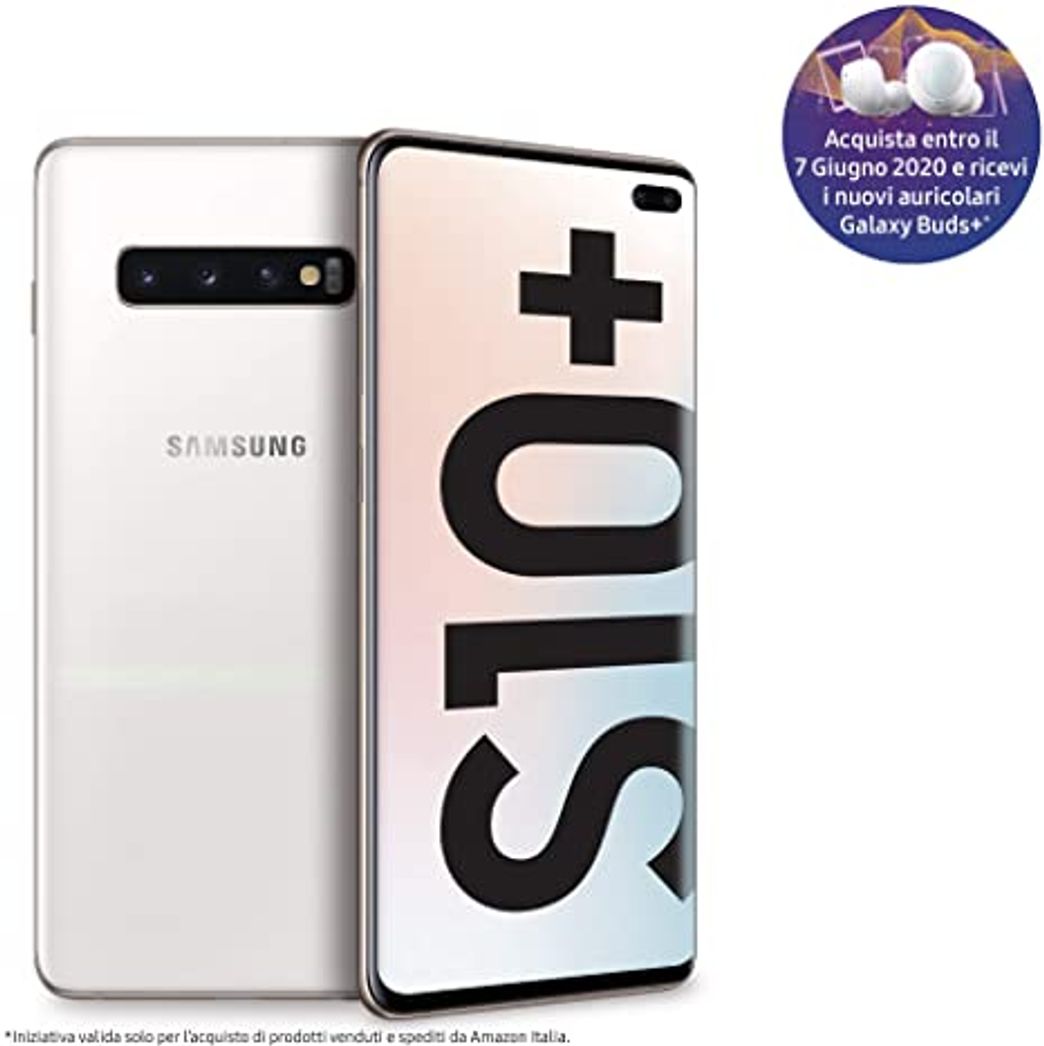 Electrónica Samsung Galaxy S10+ - Smartphone de 6.4" QHD+ Curved Dynamic AMOLED