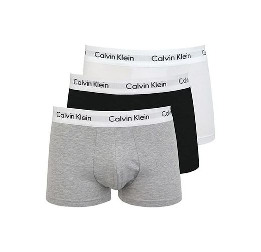 Calvin Klein 3p Low Rise Trunk Bóxer, Multicolor