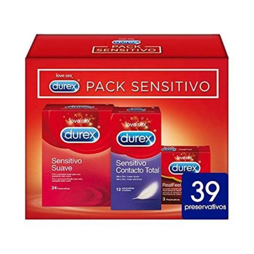 Durex Pack Preservativos Sensitivo Suave