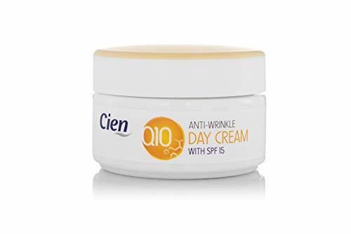 Crema Cien Q10 Antiarrugas con Vitamina E y Filtro UV 50 ml