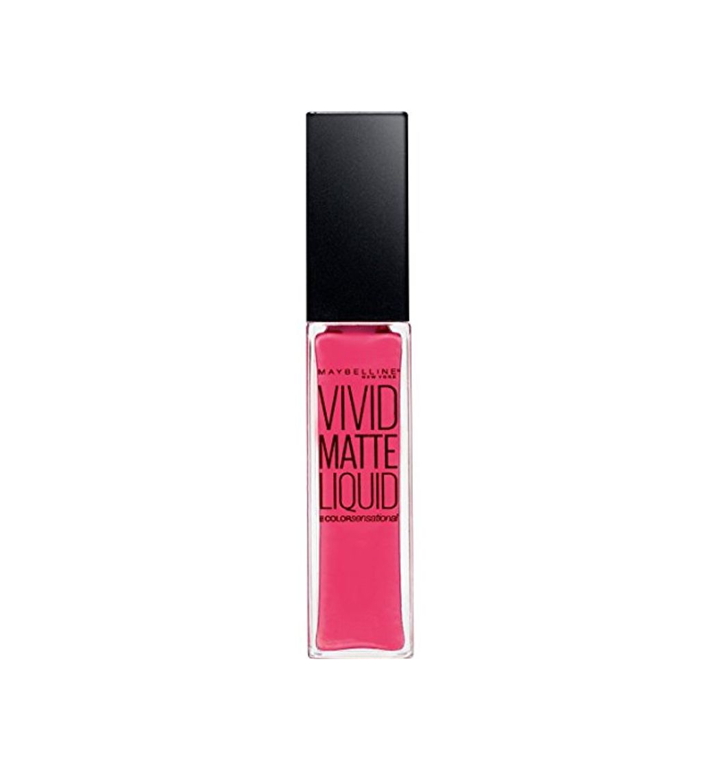 Products Maybelline Color Sensational Vivid Matte Liquid 20 Coral barra de labios Mate