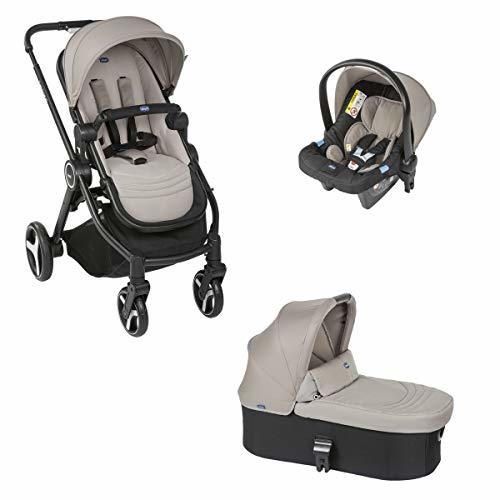 Chicco 4079146790000 Trio Best Friends Light Cochecito 3 in 1, 0 Meses