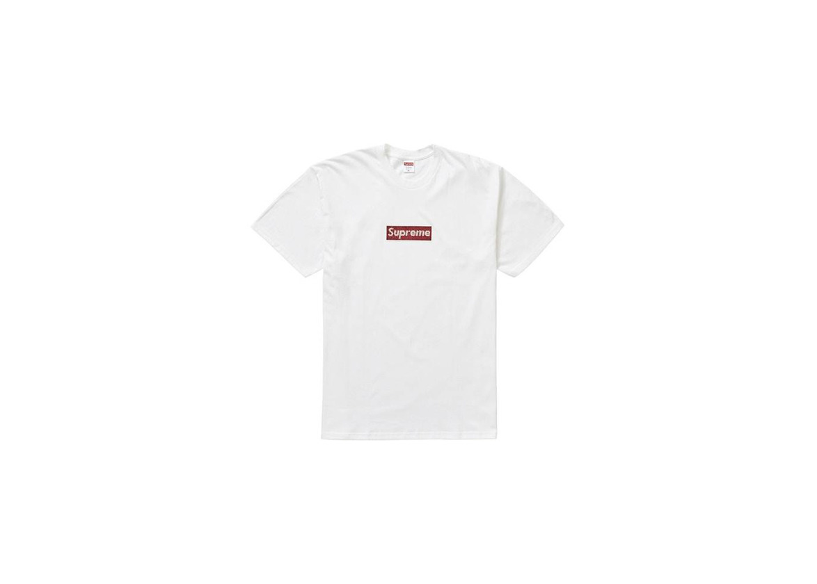 Social Supreme Swarovski Box Logo Tee White