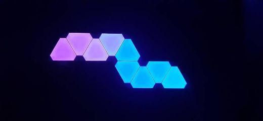 Nanoleaf paneles luminosos Rhythm Kit de inicio - 9 x luces LED modulares inteligentes